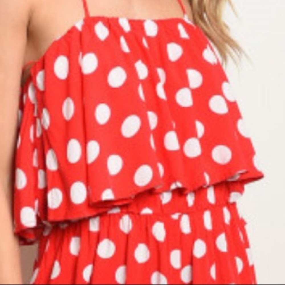 Madison Polka Dot Jumpsuit - Picture 3 of 5